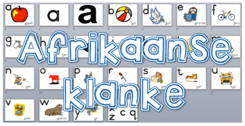 alfabet klanke muurkaart